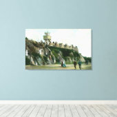 Toile Parapet Sutro Heights (Insitu (Plancher de Bois))