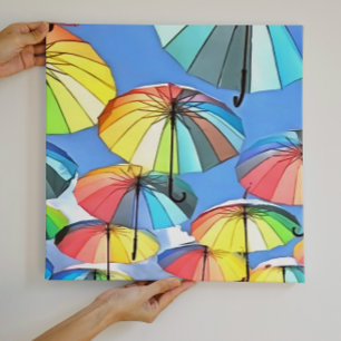 Toile Parapluie flottant Ciel Fantaisiste Parasols Art