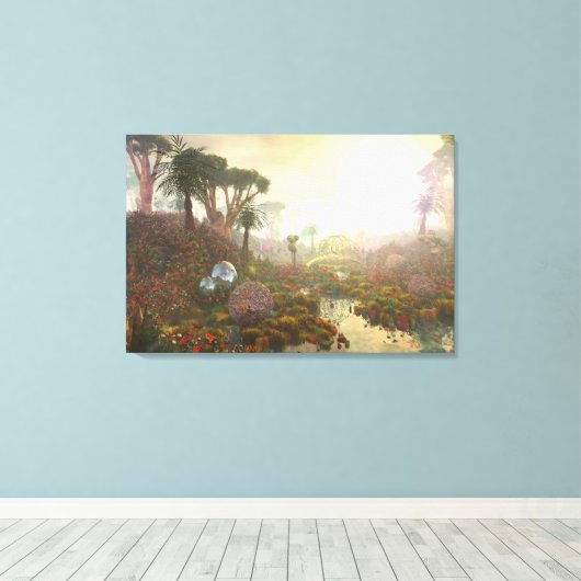 Toile Parc Céleste - par Jurgen Ziewe (Insitu (Plancher de Bois))