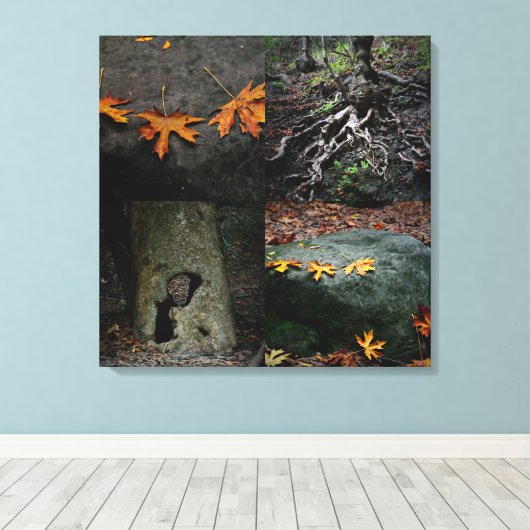 Toile Parc des chutes Nojoqui (Insitu (Plancher de Bois))