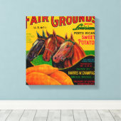 Toile Parc des expositions Yam Label Breaux Bridge, LA (Insitu (Plancher de Bois))