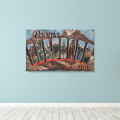 Toile Parc d'état de Paonia, Colorado - Scène aux grande (Insitu (Plancher de Bois))