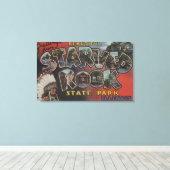 Toile Parc d'état de Rock Starved - Grandes lettres scèn (Insitu (Plancher de Bois))