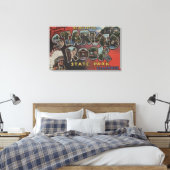 Toile Parc d'état de Rock Starved - Grandes lettres scèn (Insitu(Chambre))