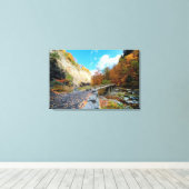Toile Parc d'état de Taughannock Falls (Insitu (Plancher de Bois))