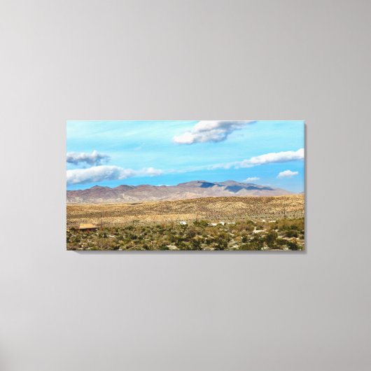 Toile Parc d'état du désert d'Anza Borrego (Recto)
