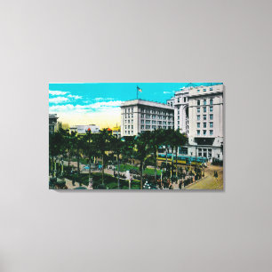 Toile Parc et les États-Unis Grant HotelSan Diego, CA d