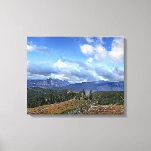 Toile Parc Granite - Parc national des Glaciers (Recto)
