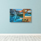 Toile Parc national Banff (Insitu (Plancher de Bois))