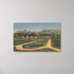 Toile Parc national de glacier, la TA - hôtel de parc