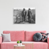 Toile Parc national de John Muir Teddy Roosevelt Yosemit (Insitu(Salon))