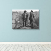 Toile Parc national de John Muir Teddy Roosevelt Yosemit (Insitu (Plancher de Bois))