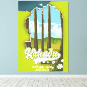 Toile Parc national de Kakadu Australie (Insitu (Plancher de Bois))