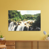 Toile Parc national de Krka - cascade Skradinski buk (Insitu(Salon))