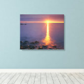 Toile Parc national de l'Acadie |Océan Atlantique Maine (Insitu (Plancher de Bois))