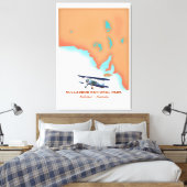 Toile Parc national de Nullarbor Australie carte (Insitu(Chambre))