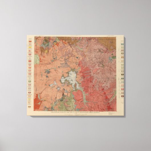 Toile Parc national de Yellowstone 2 (Recto)