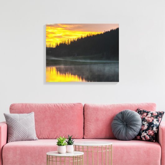 Toile Parc national des Rocheuses Colorado (Insitu(Salon))