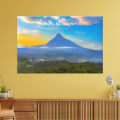 Toile Parc national des Virunga, RD Congo - Volcan (Insitu(Salon))