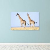 Toile Parc national d'Etosha, Namibie (Insitu (Plancher de Bois))