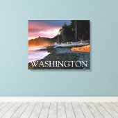 Toile Parc national olympique | État de Washington (Insitu (Plancher de Bois))