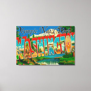 Toile Parc national olympique, Washington