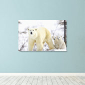 Toile Parc national Wapusk, Canada. (Insitu (Plancher de Bois))