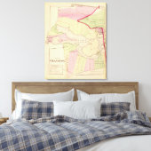 Toile Parc Pond Roger Williams Plan Atlas du parc (Insitu(Chambre))