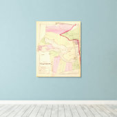 Toile Parc Pond Roger Williams Plan Atlas du parc (Insitu (Plancher de Bois))
