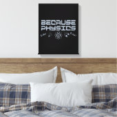 Toile Parce que la physique (Insitu(Chambre))
