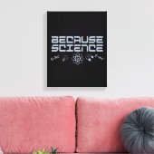 Toile Parce que la science (Insitu(Salon))