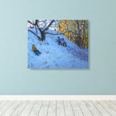 Toile Parcours de golf de Sledging Allestree (Insitu (Plancher de Bois))