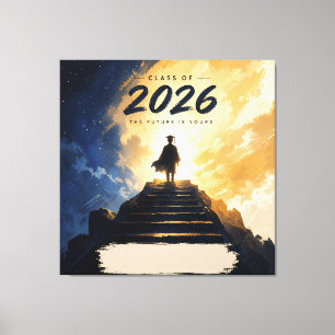 Toile Parcours de réussite pour la promotion 2026 à la r