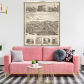 Toile Parcs et livres de l'Atlantique, de l'Iowa (Insitu(Salon))