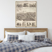 Toile Parcs et livres de l'Atlantique, de l'Iowa (Insitu(Chambre))