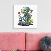 Toile Parent de plante zombie (Insitu(Salon))