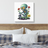Toile Parent de plante zombie (Insitu(Chambre))