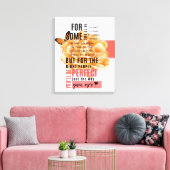 Toile Parfait comme vous êtes illustré citation (Insitu(Salon))