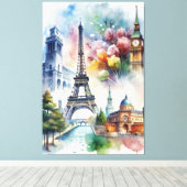 Toile Paris (Insitu (Plancher de Bois))