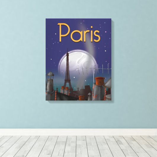 Toile Paris (Insitu (Plancher de Bois))