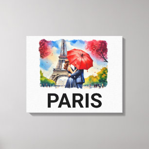 Toile PARIS au printemps
