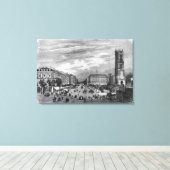 Toile Paris, Boulevard de Sebastopol (Insitu (Plancher de Bois))