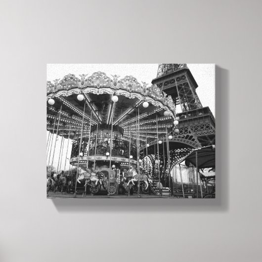 Toile Paris Carousel (Recto)