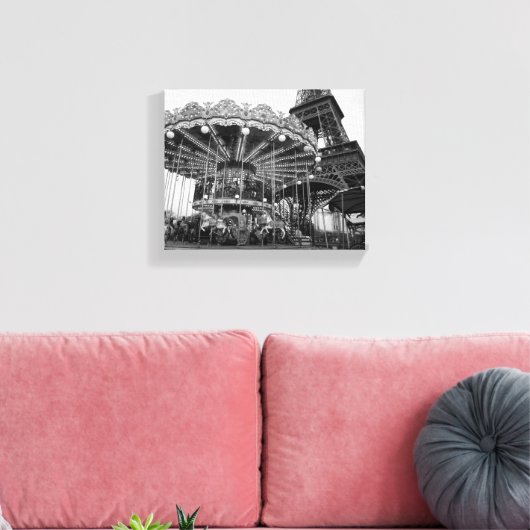 Toile Paris Carousel (Insitu(Salon))