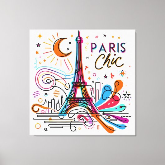 Toile Paris Chic Vibes #3 (Recto)