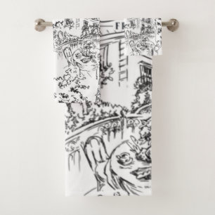 Toile Paris Eiffel noir et blanc