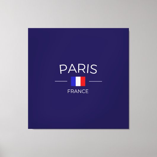Toile paris en France (Recto)