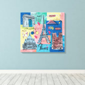 Toile Paris, France (Insitu (Plancher de Bois))