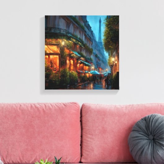 Toile Paris la nuit (Insitu(Salon))