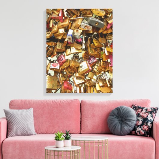 Toile Paris Love Padlocks 1 (Insitu(Salon))